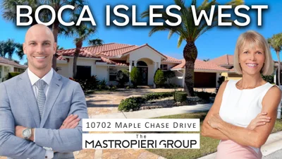 Boca Isles West Boca Raton Property Tour | 10702 Maple Chase Dr